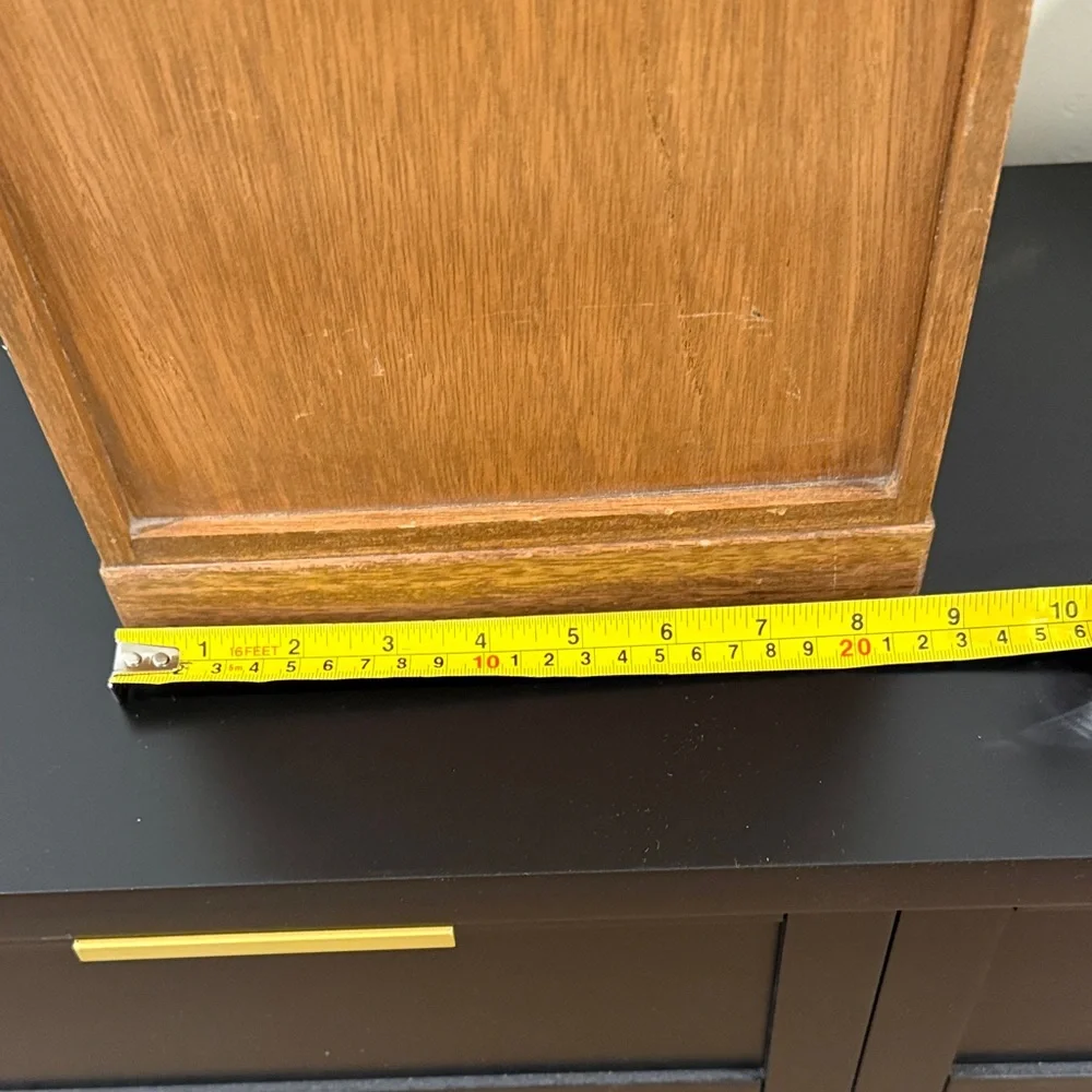 Wooden Jewelry Box with 4 Drawers with Handles - Picture 4 of 15